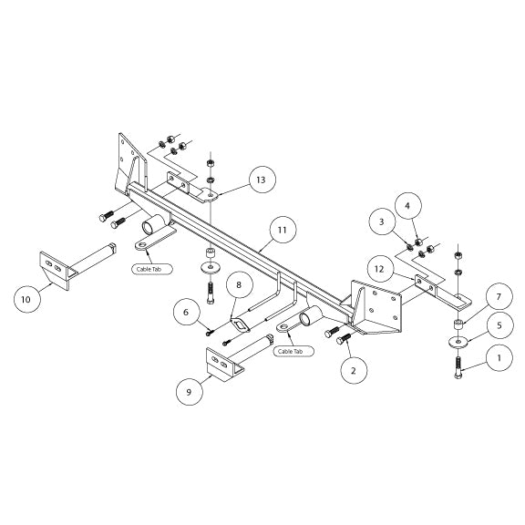 Roadmaster 521566-1 Towing Baseplate