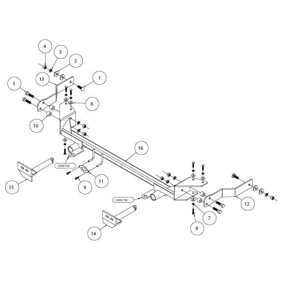Roadmaster 521568-1 Towing Baseplate