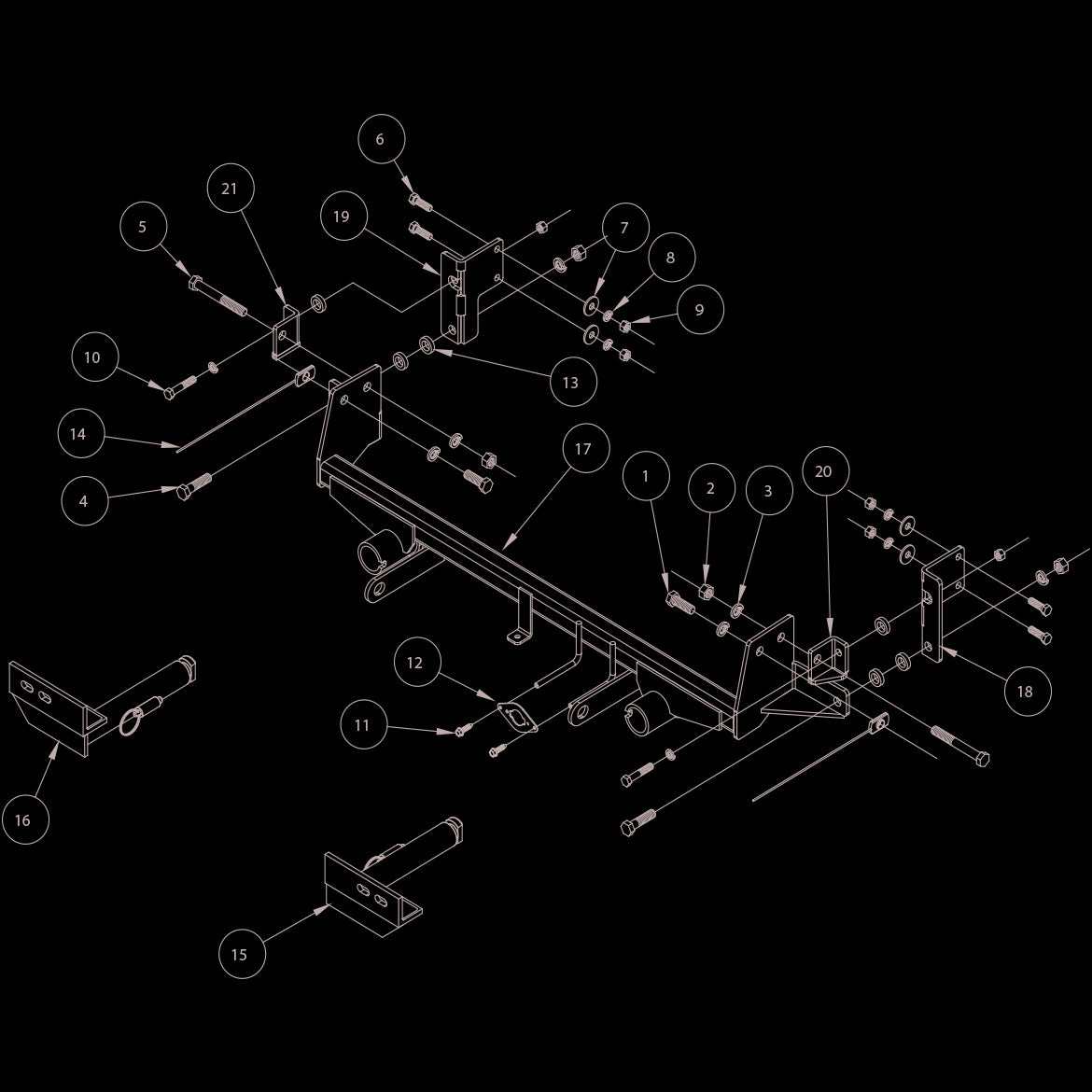 Roadmaster 521570-4 Towing Baseplate