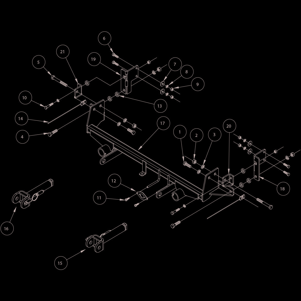 Roadmaster 521570-5 Towing Baseplate