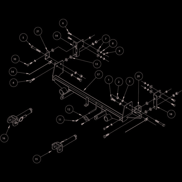 Roadmaster 521570-5 Towing Baseplate