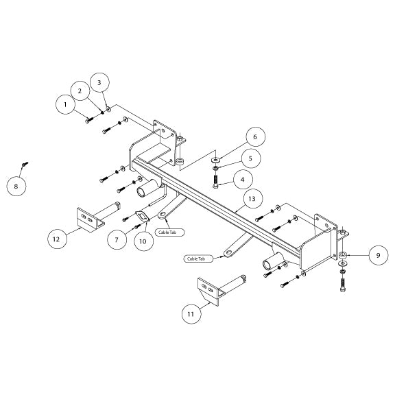 Roadmaster 521633-1 Towing Baseplate