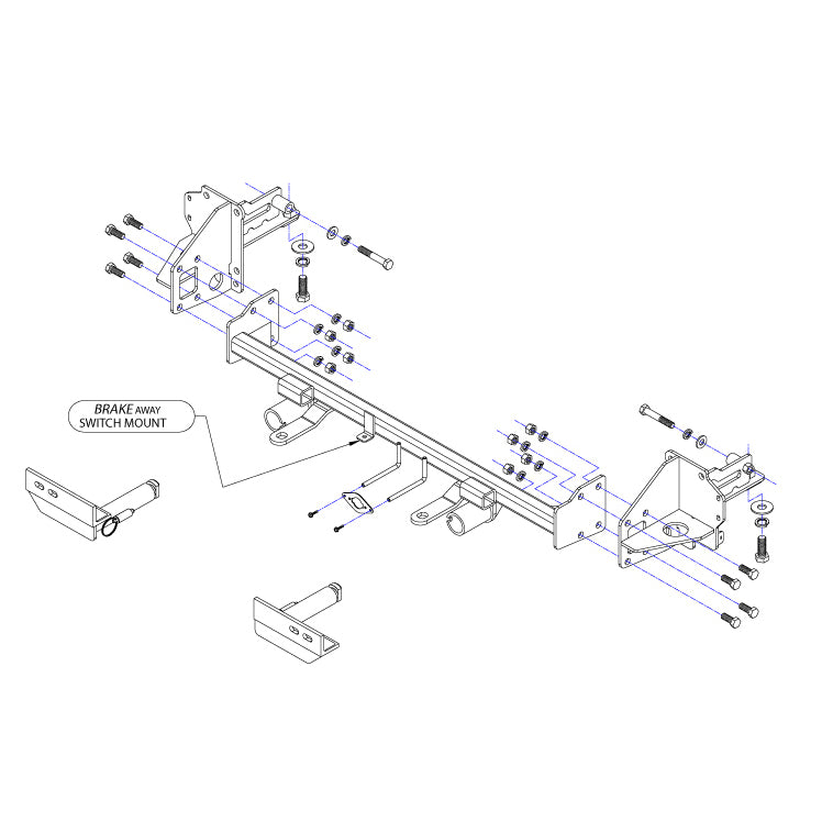 Roadmaster 521642-4 Towing Baseplate