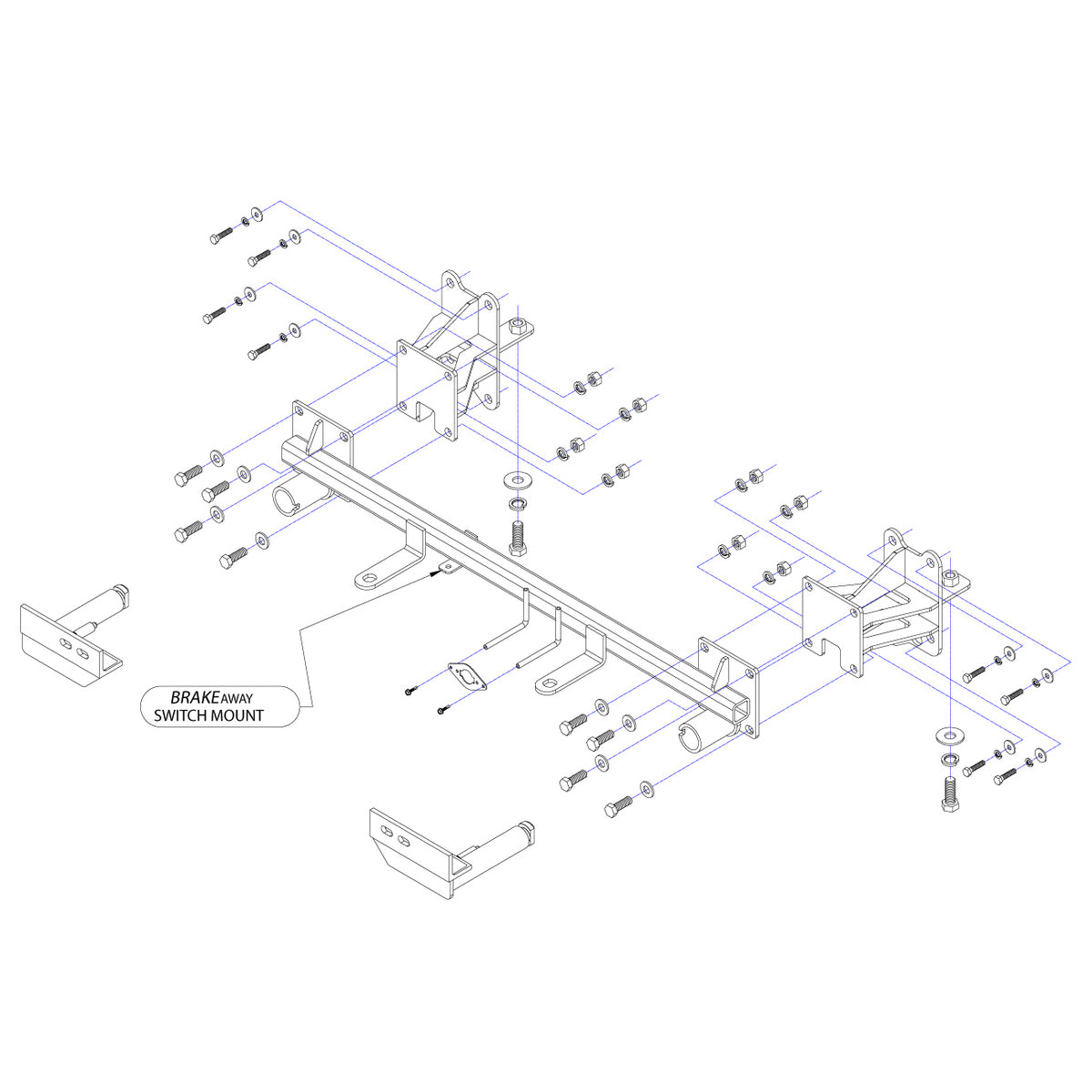 Roadmaster 521643-4 Towing Baseplate