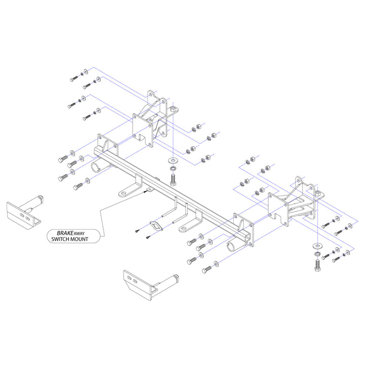Roadmaster 521643-4 Towing Baseplate