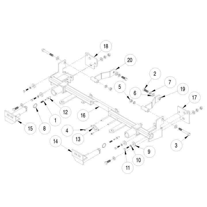 Roadmaster 521645-4 Towing Baseplate