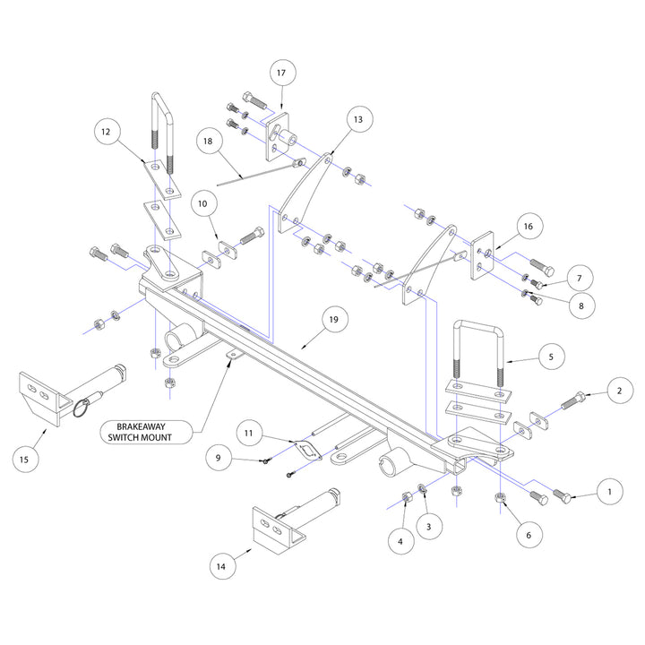 Roadmaster 522115-4 Towing Baseplate