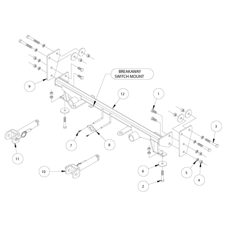 Roadmaster 523185-5 Towing Baseplate
