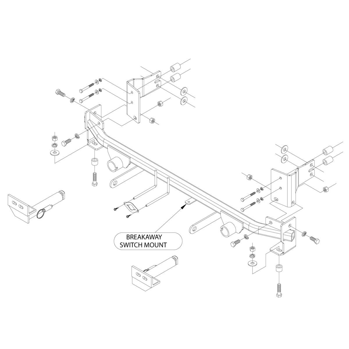 Roadmaster 523186-4 Towing Baseplate