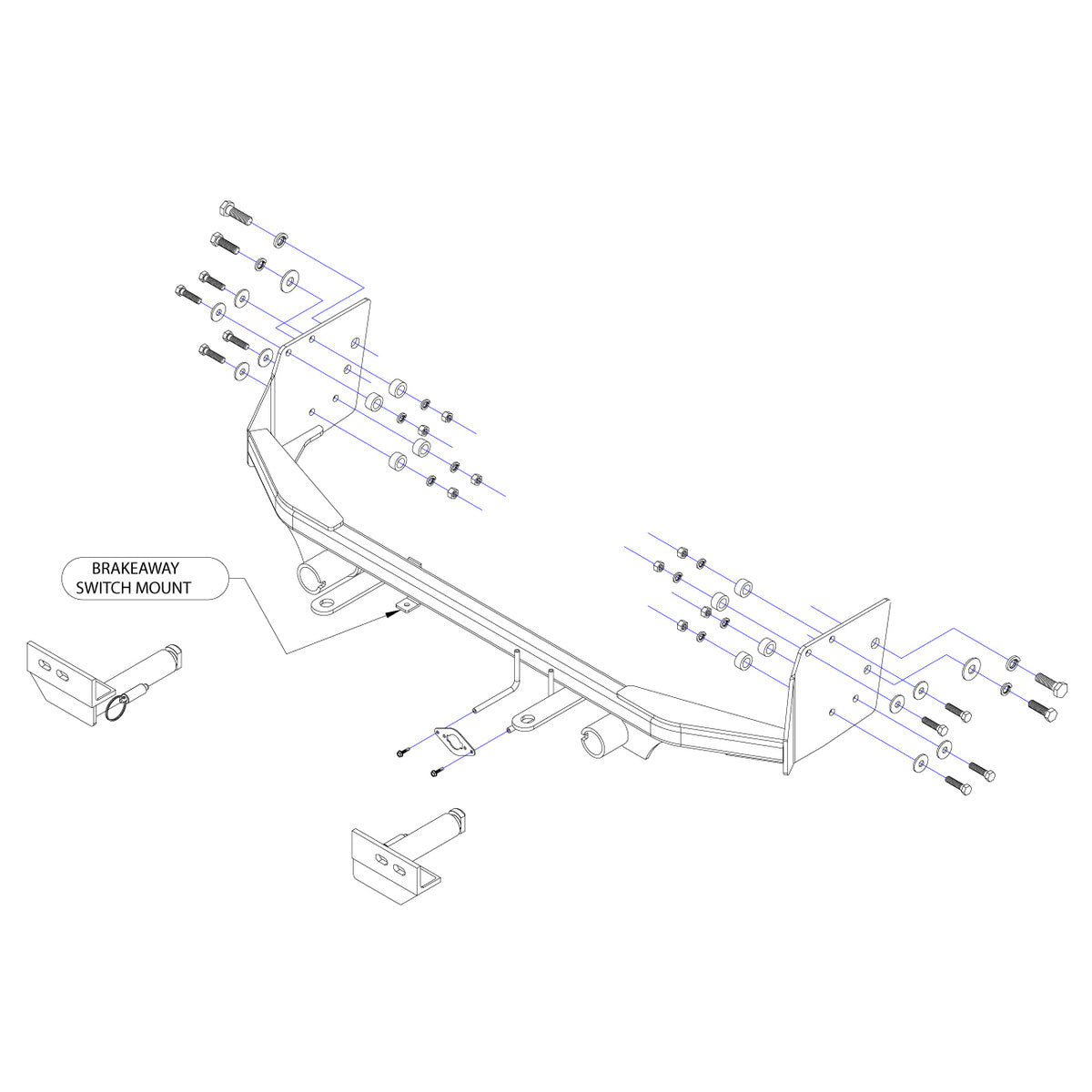 Roadmaster 523188-4 Towing Baseplate