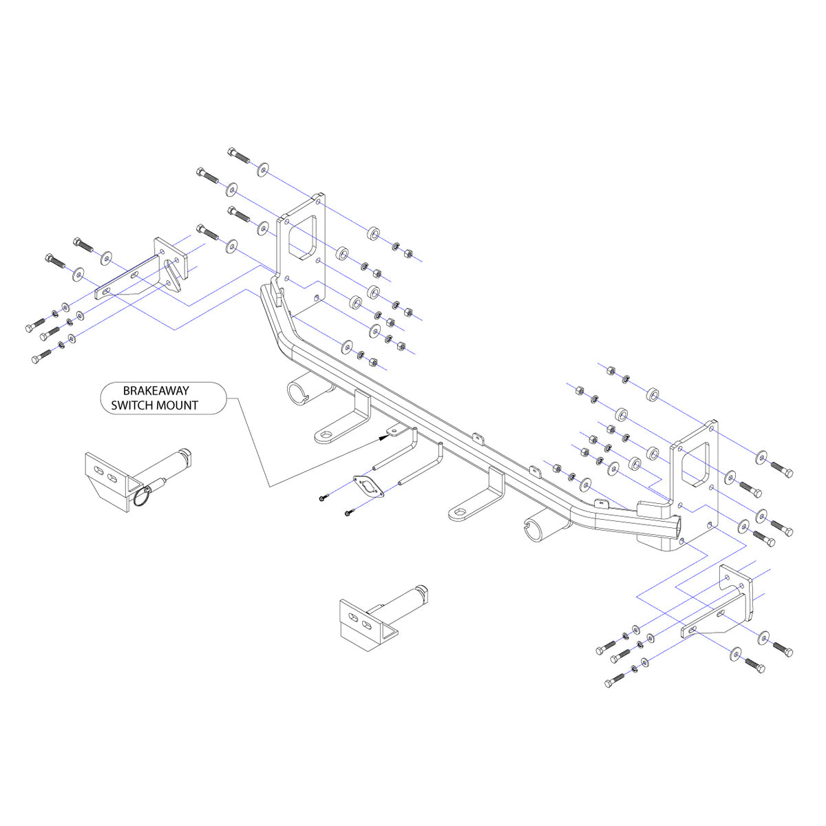 Roadmaster 523196-4 Towing Baseplate
