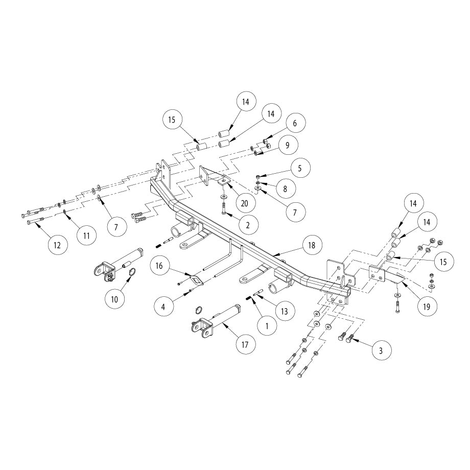 Roadmaster 523207-5 Towing Baseplate