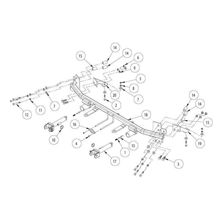 Roadmaster 523207-5 Towing Baseplate