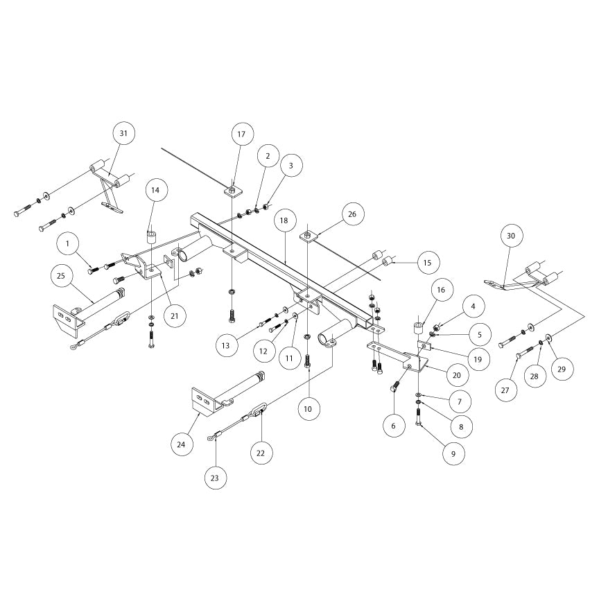 Roadmaster 52347-1 Towing Baseplate