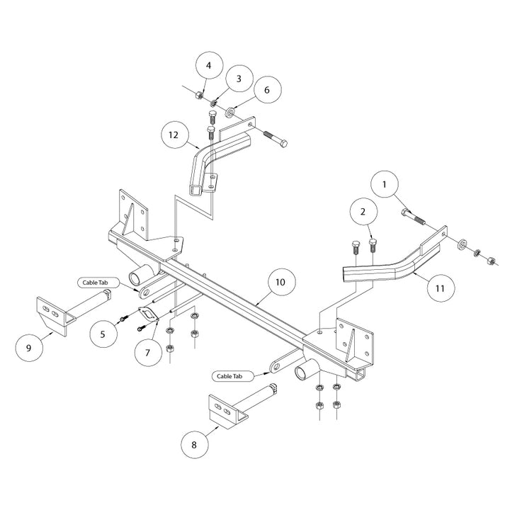 Roadmaster 52353-1 Towing Baseplate