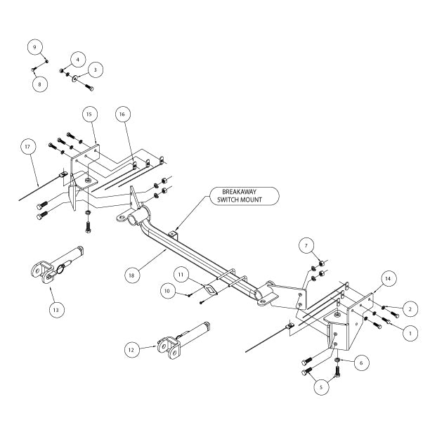 Roadmaster 524430-5 Towing Baseplate