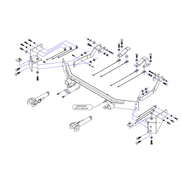 Roadmaster 524443-5 Towing Baseplate