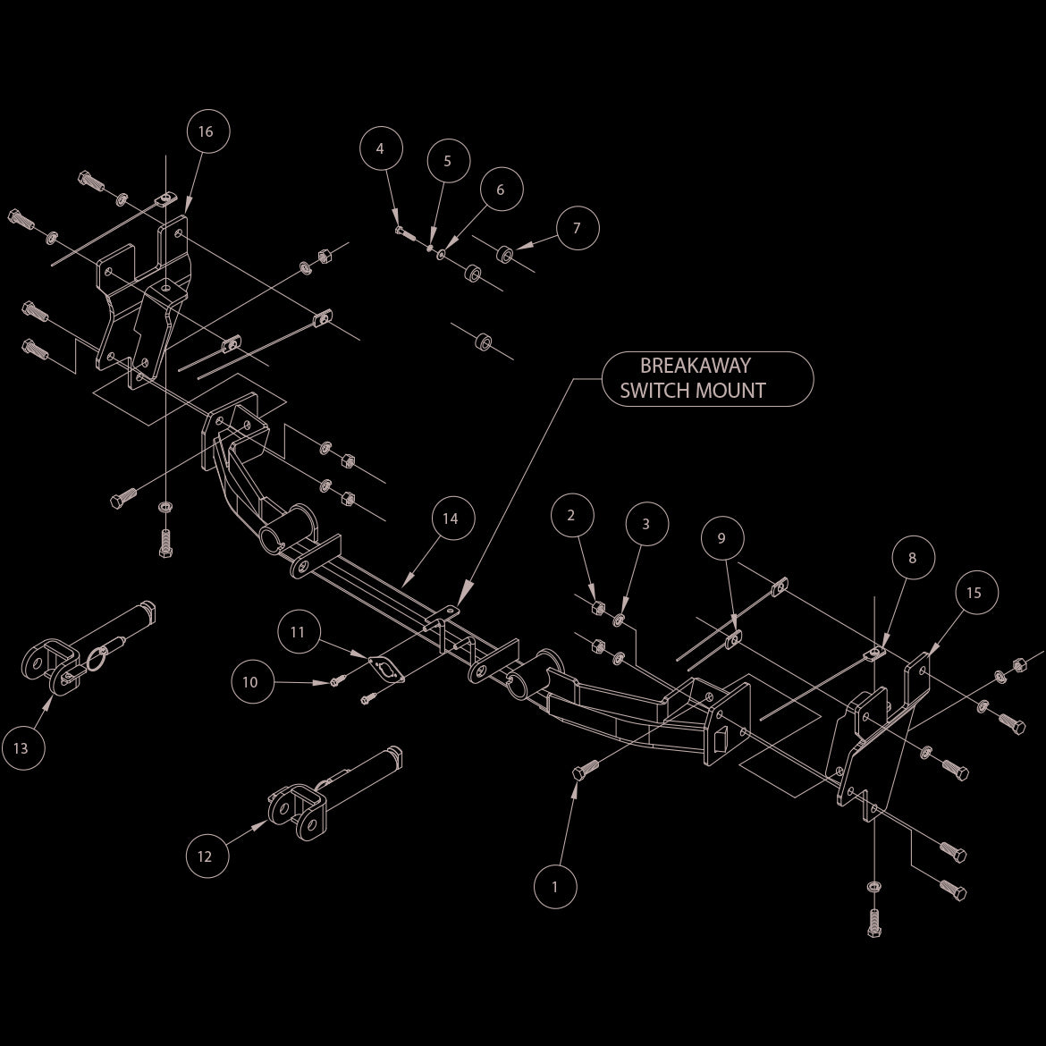 Roadmaster 524445-5 Towing Baseplate