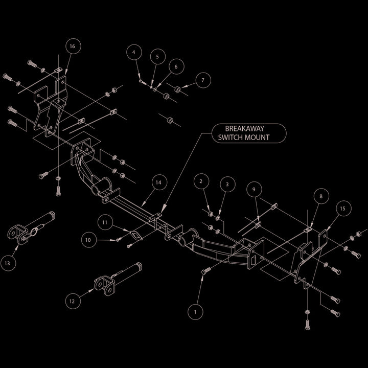 Roadmaster 524445-5 Towing Baseplate
