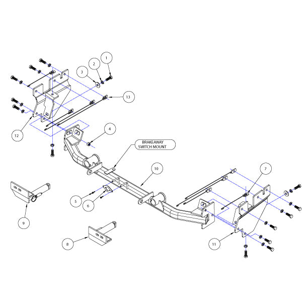 Roadmaster 524453-4 Towing Baseplate