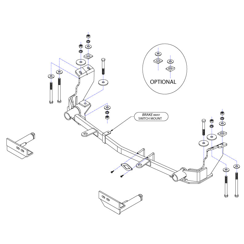 Roadmaster 524455-4 Towing Baseplate