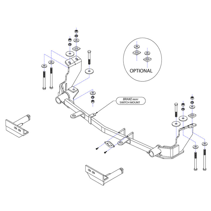 Roadmaster 524455-4 Towing Baseplate