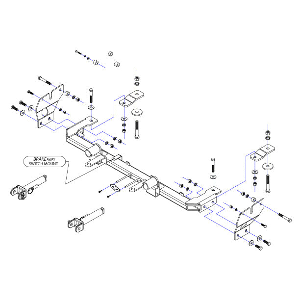 Roadmaster 524462-5 Towing Baseplate
