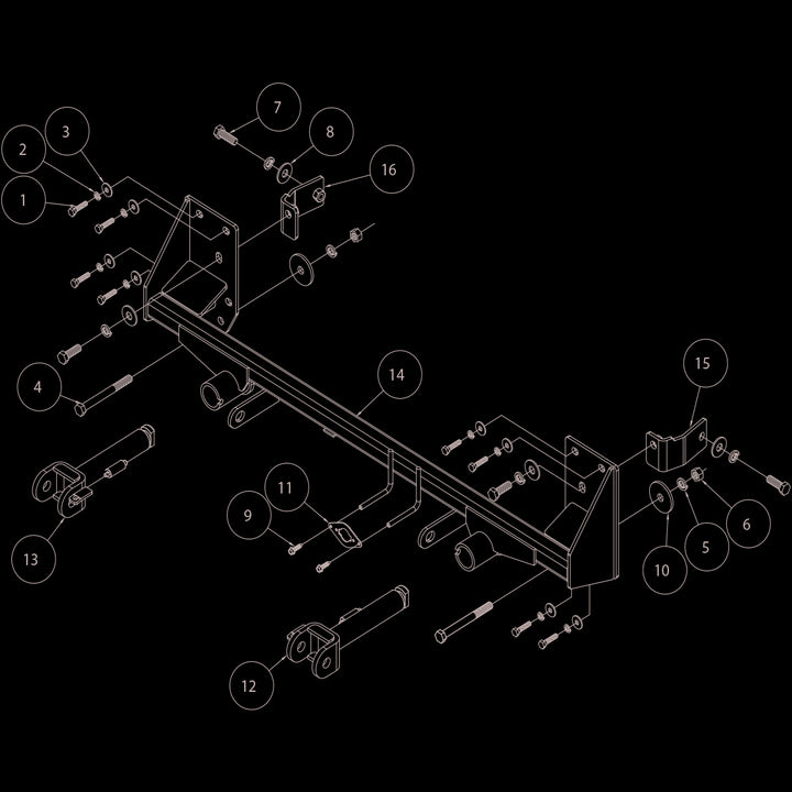 Roadmaster 52923-5 Towing Baseplate