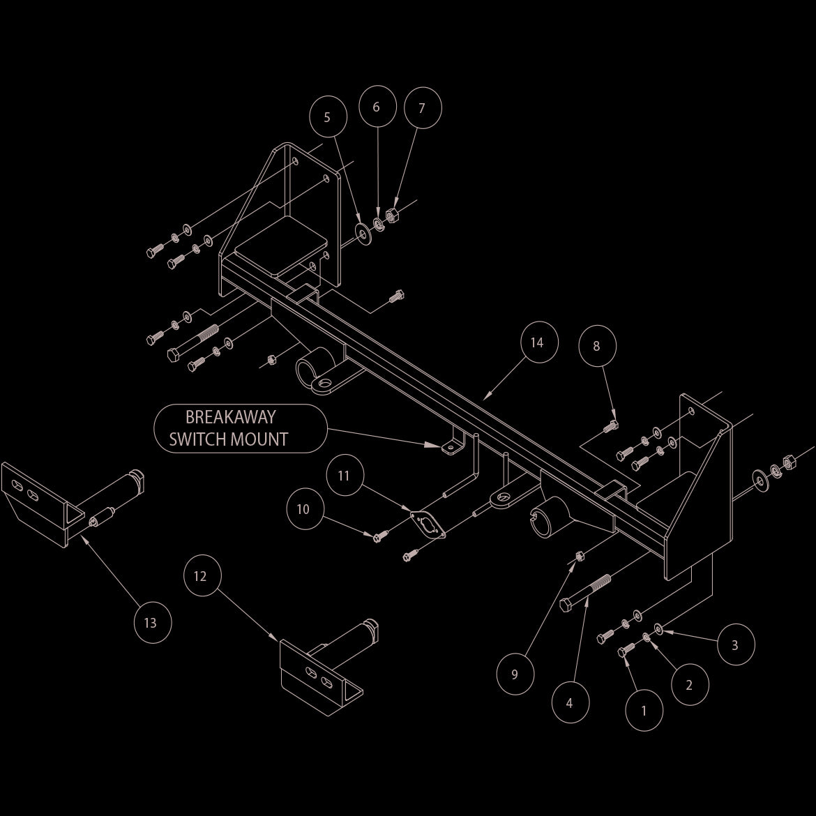 Roadmaster 52926-4 Towing Baseplate