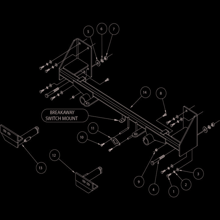 Roadmaster 52926-4 Towing Baseplate