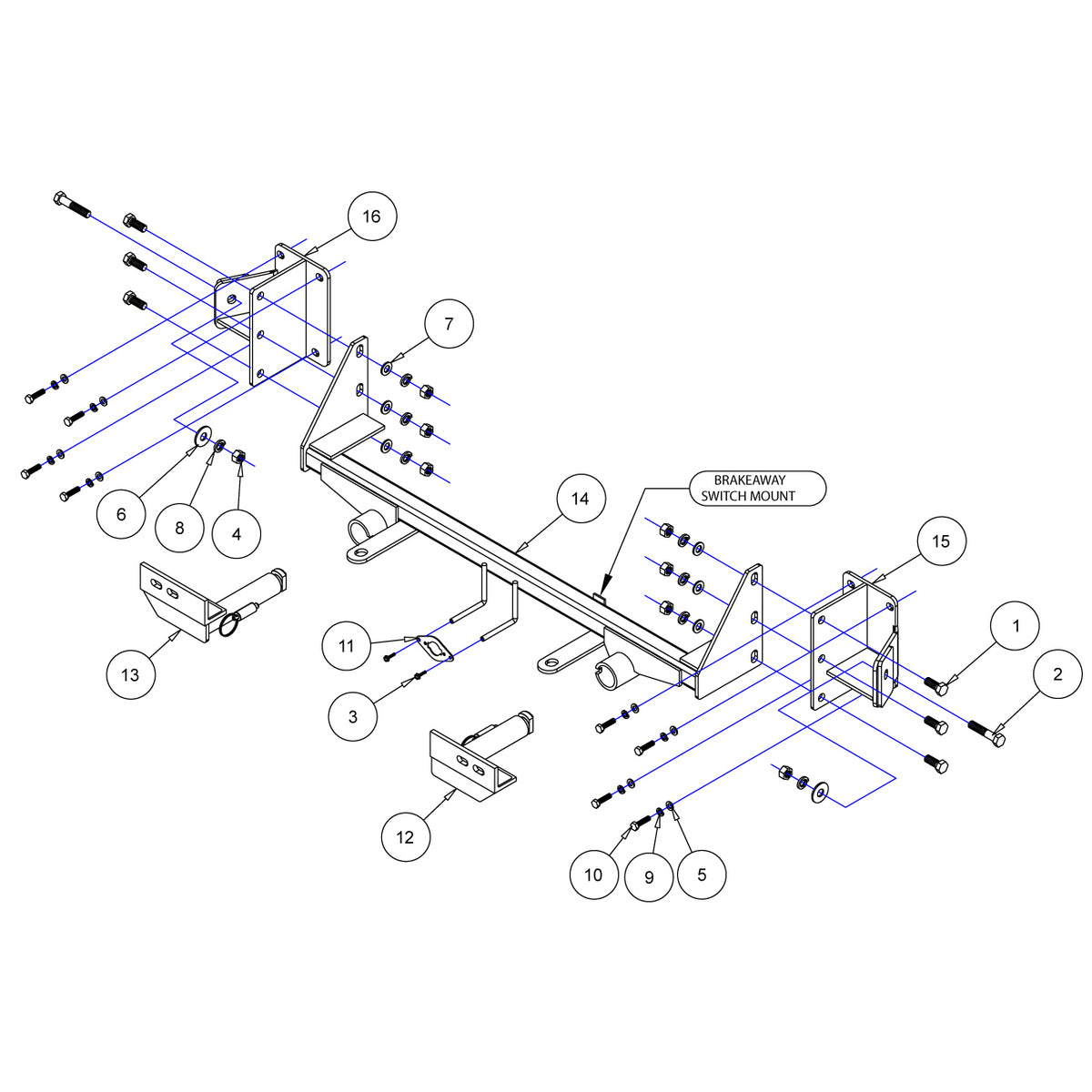 Roadmaster 52927-4 Towing Baseplate