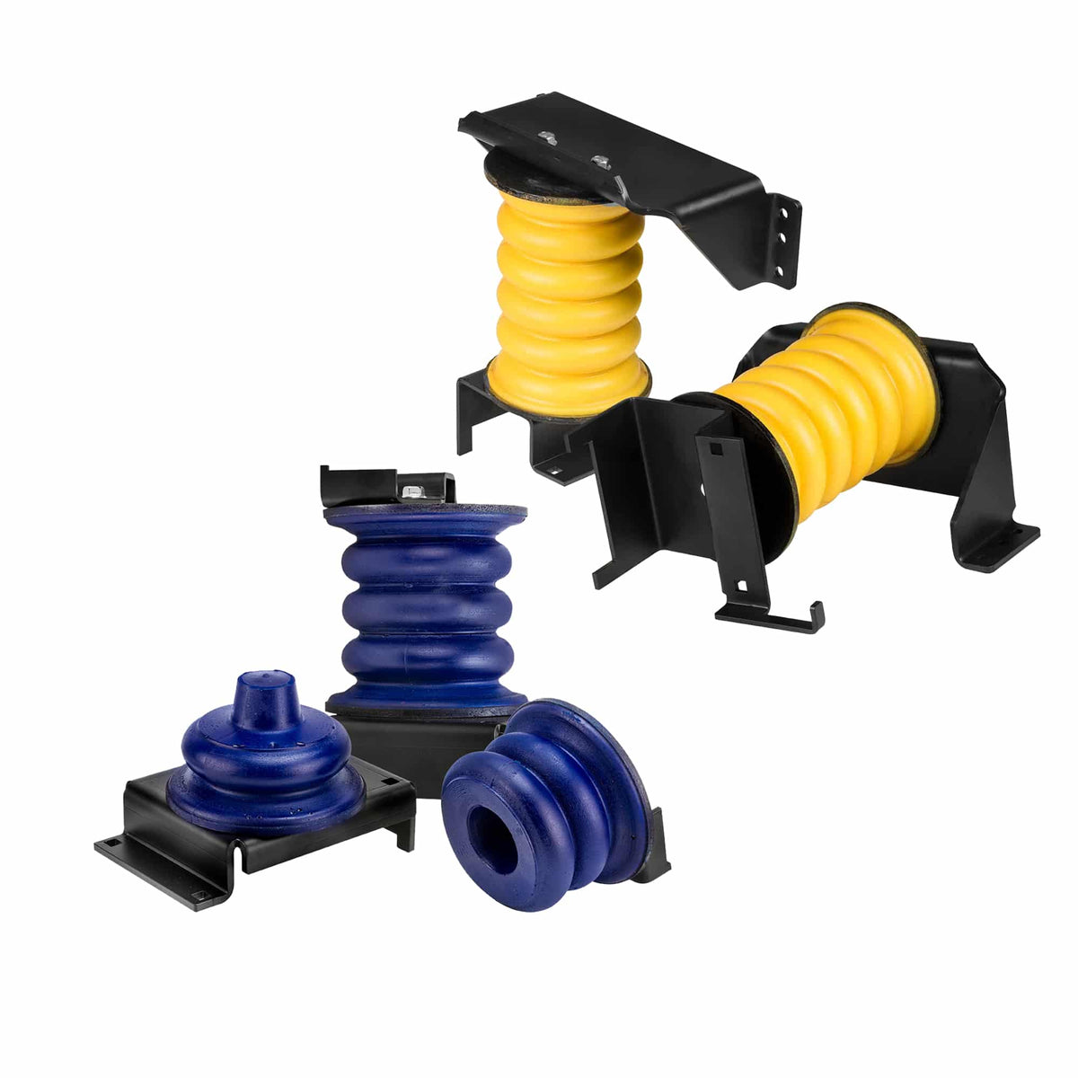SumoSprings K-10-002 Front & Rear Air Helper Spring Kit Ford F-53 ...