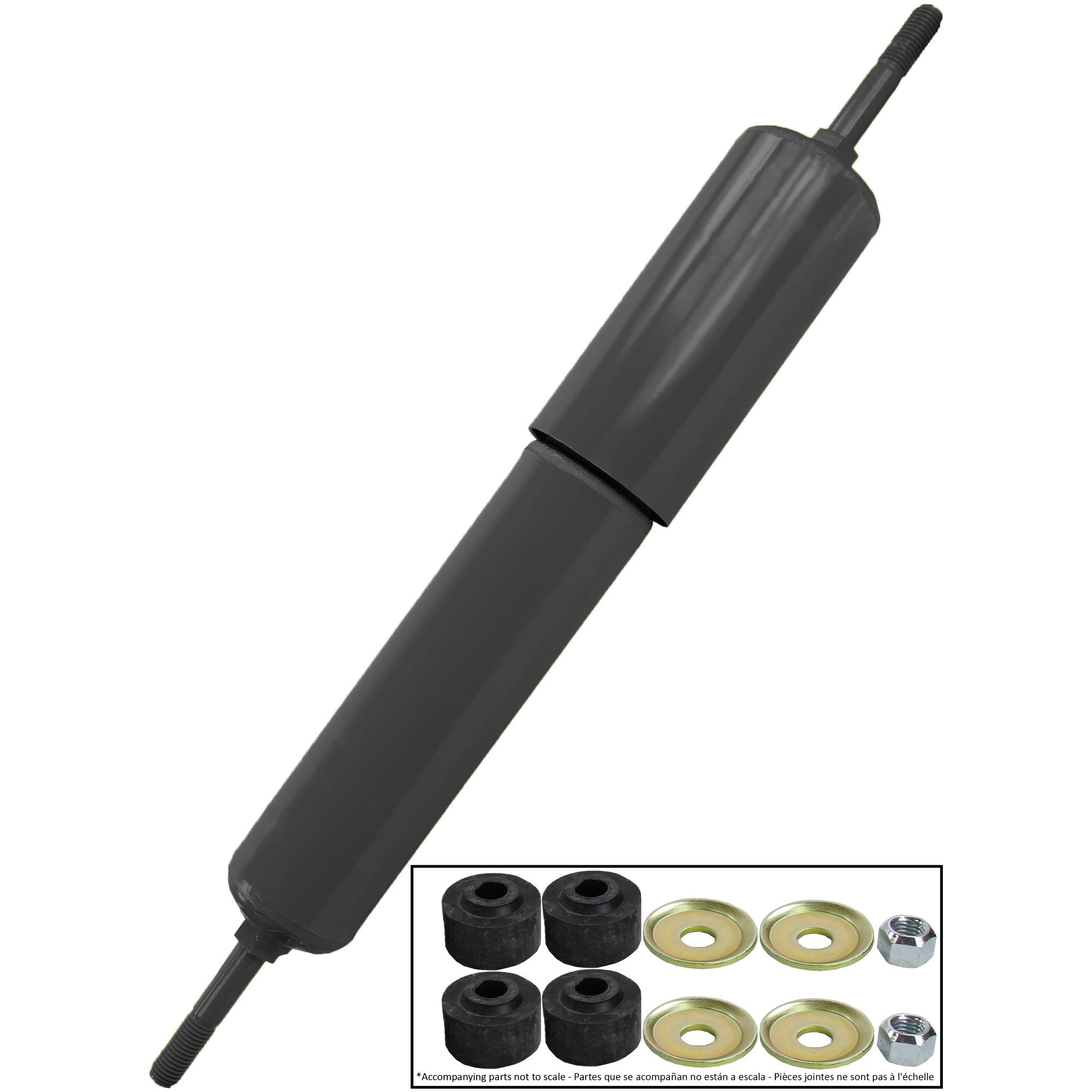 Monroe 65414 Rear Gas-Magnum 65 Shock Absorber Chevrolet, GMC, Isuzu FSR, FTR, FVR