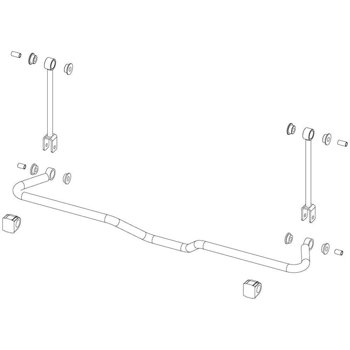 Roadmaster 1209-154 Rear Sway Bar Kit
