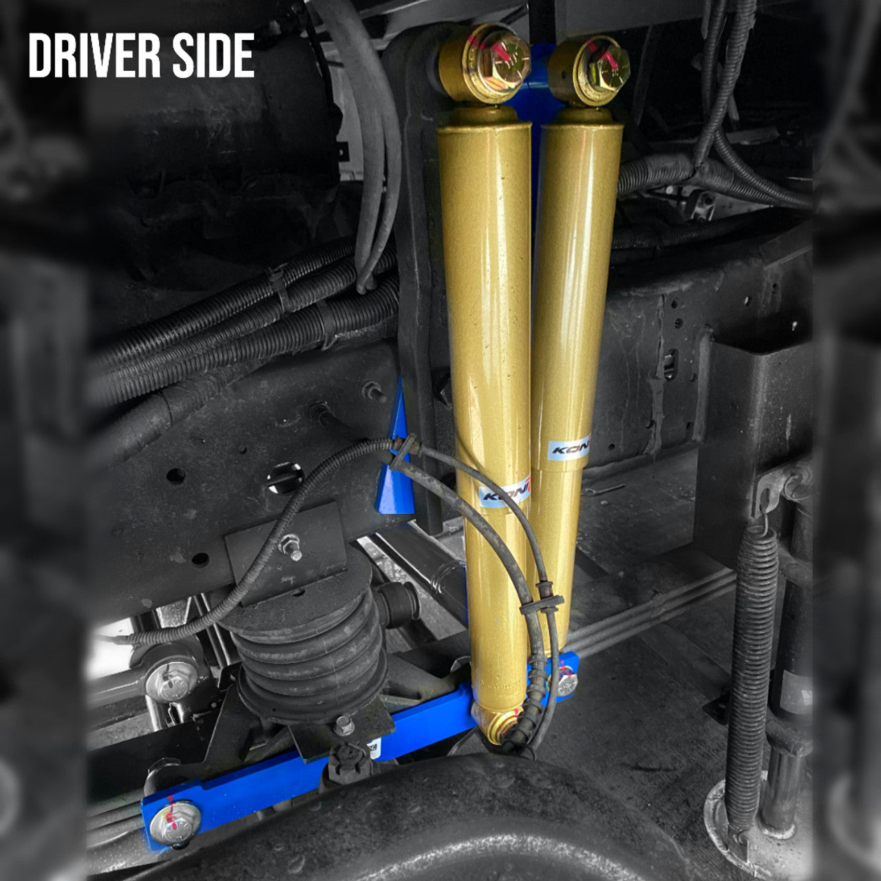 SuperSteer SS2426F Front Quad Shock Kit Ford F53 V10 & V8 24-26K