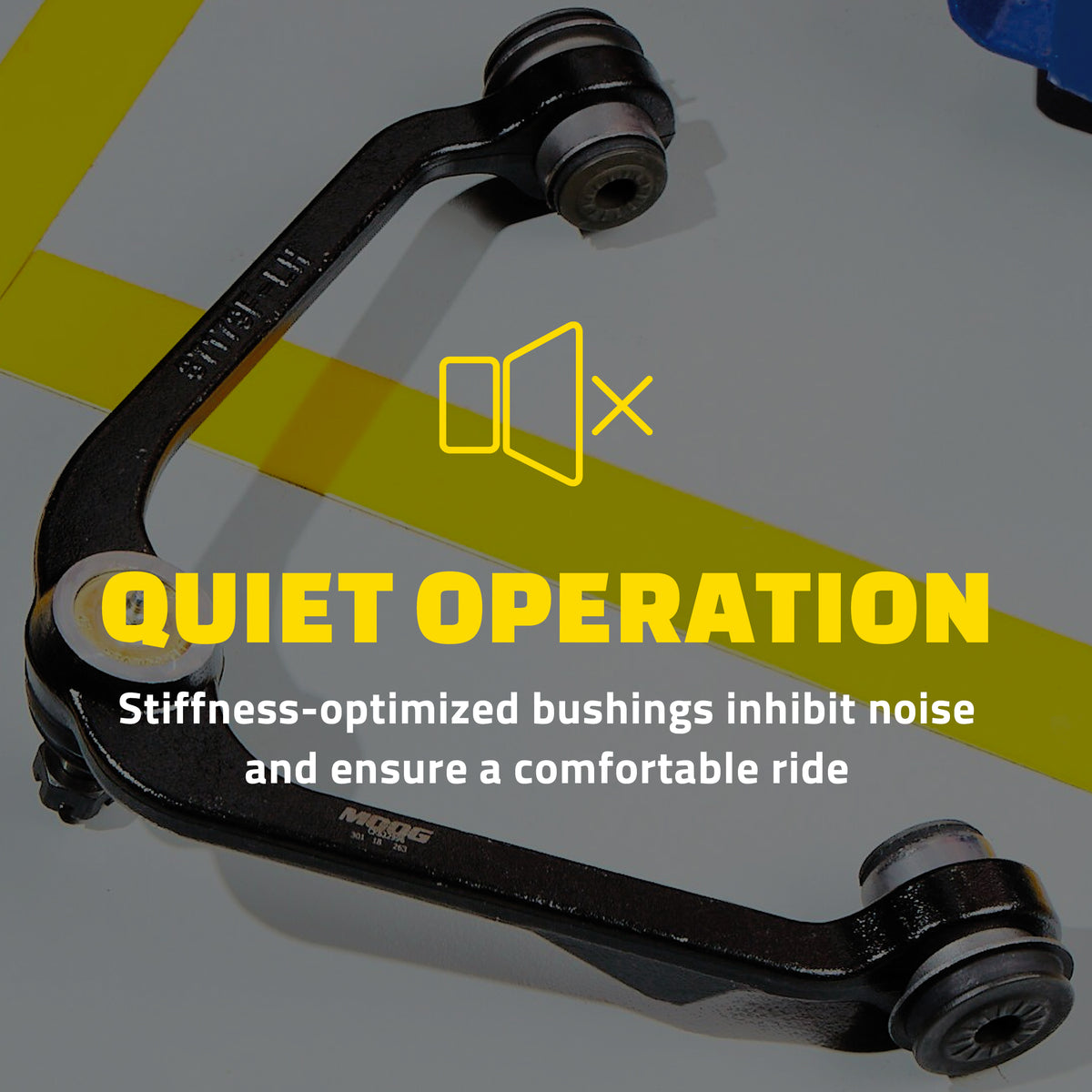 MOOG CK623015 Front Right Upper Control Arm and Ball Joint Assembly for Chevrolet Express 2500