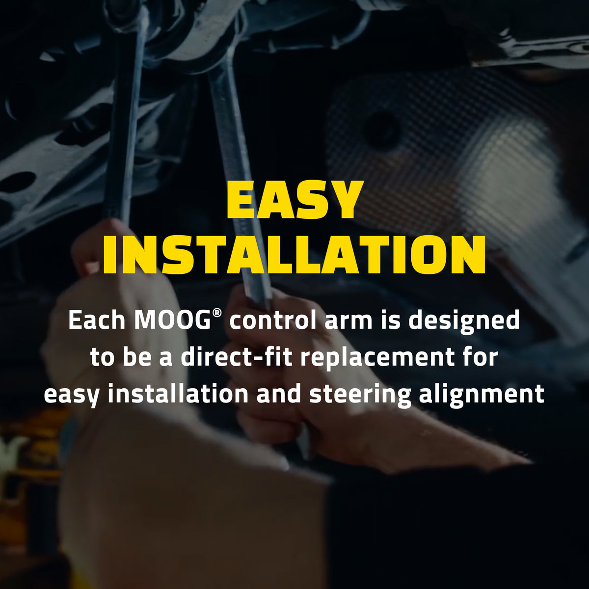 MOOG RK620315 Front Left Upper Control Arm and Ball Joint Assembly for Dodge B2500