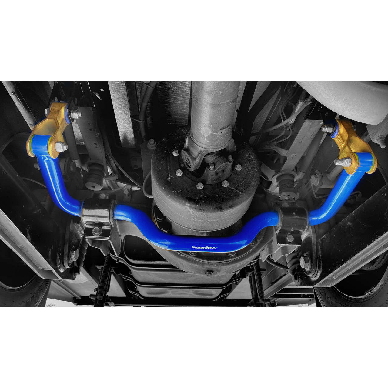 SuperSteer SS102HT Rear Sway Bar 2" Ford F53 V10 24-26K