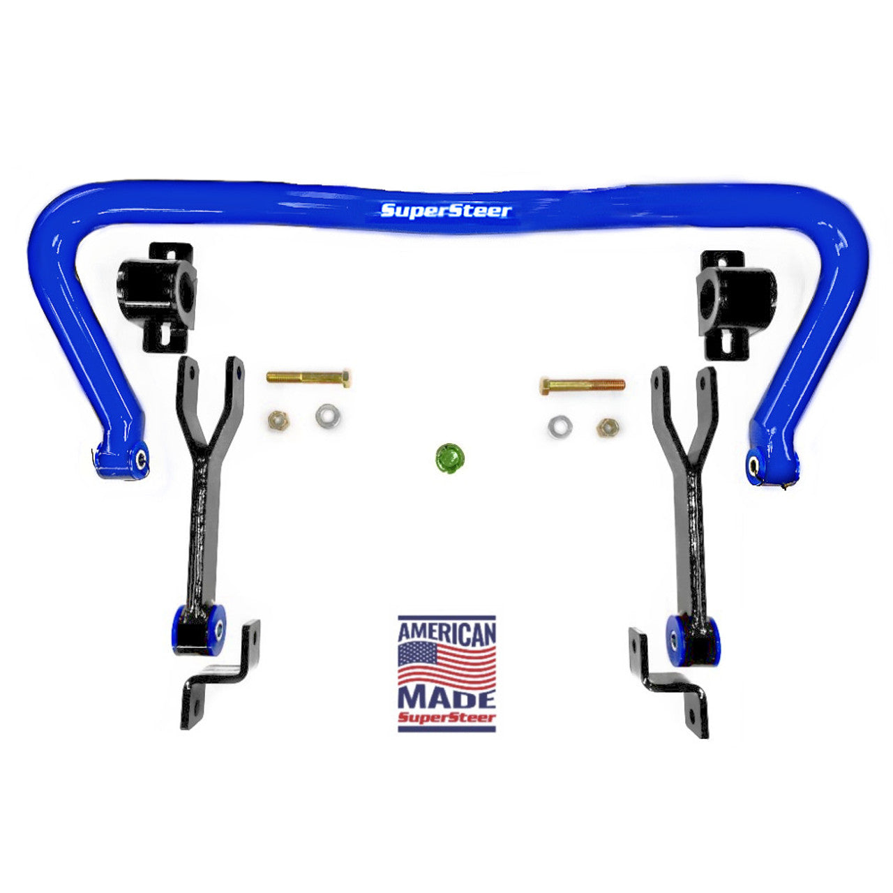SuperSteer SS218 Front Sway Bar Ford F53 V8 20.5-26K GVWR 2 1/8" Diameter