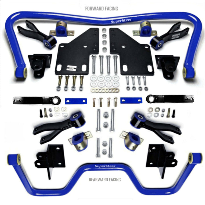 SuperSteer SS290 Rear Dual Aux Sway Bar Kit Ford F53 V10 16-18K