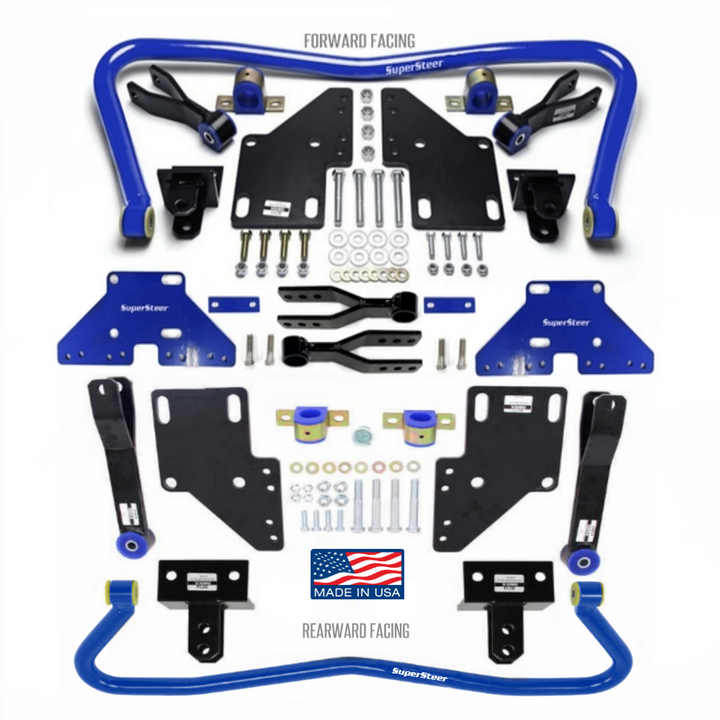 SuperSteer SS293 Rear Dual Aux Sway Bar Kit Ford F53 V10 24-26K